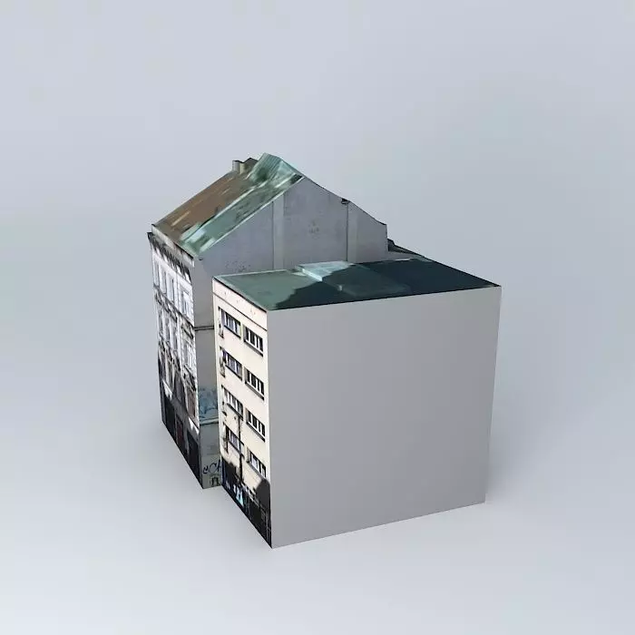 Tenement in Wroclaw Free 3D model