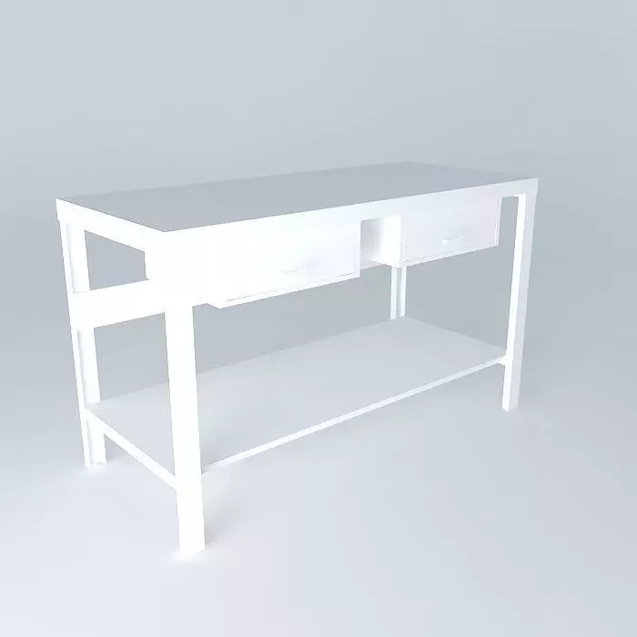Industrial Bench 1500x650x900 WxDxH Free 3D model