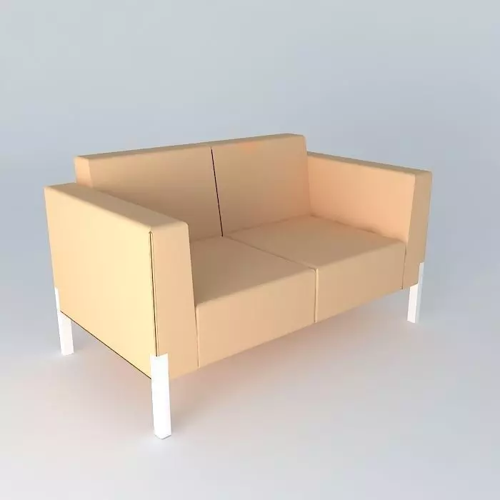 Sofa two seats TECNO Onix Free 3D model