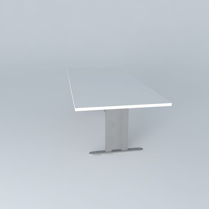 Table Meeting Free 3D model_2