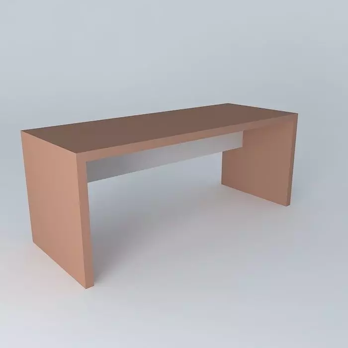 Table Leg Panel Free 3D model