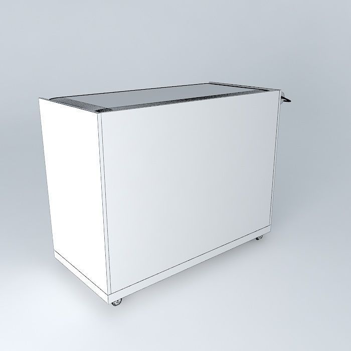 NURSERY BABY EXCHANGER WITH DOOR PAPER Free 3D model_4