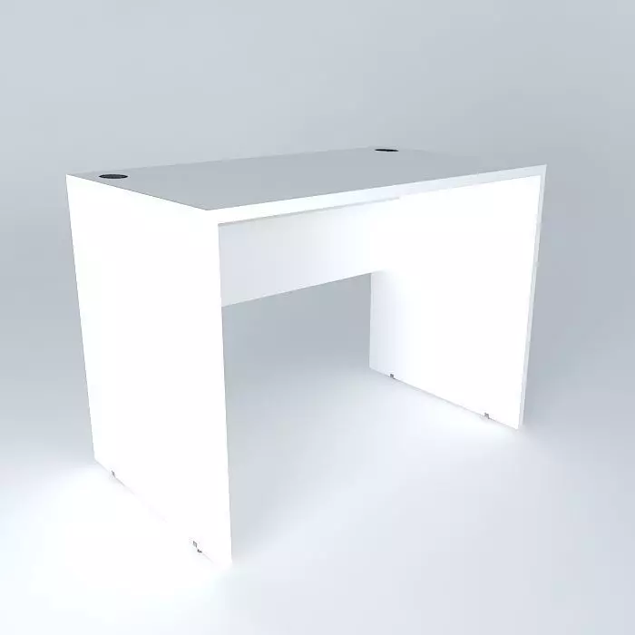 Table Leg Panel Free 3D model_0