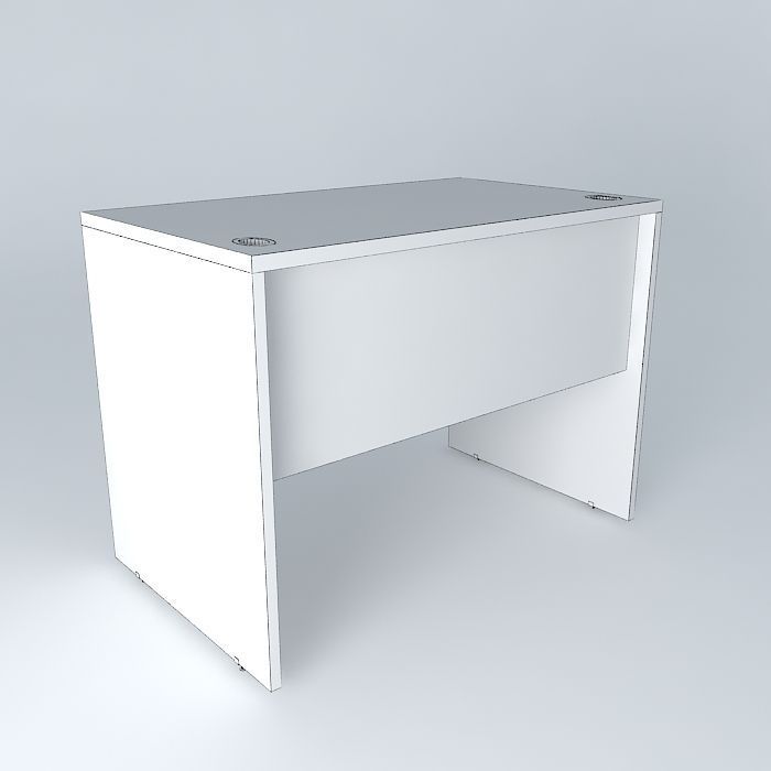 Table Leg Panel Free 3D model_4