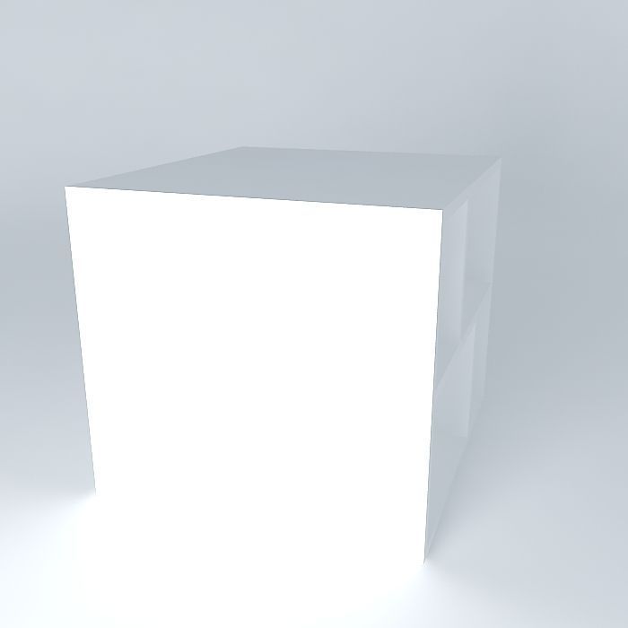 Design of a book shelf 3D model_1