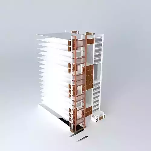  A contemporary building