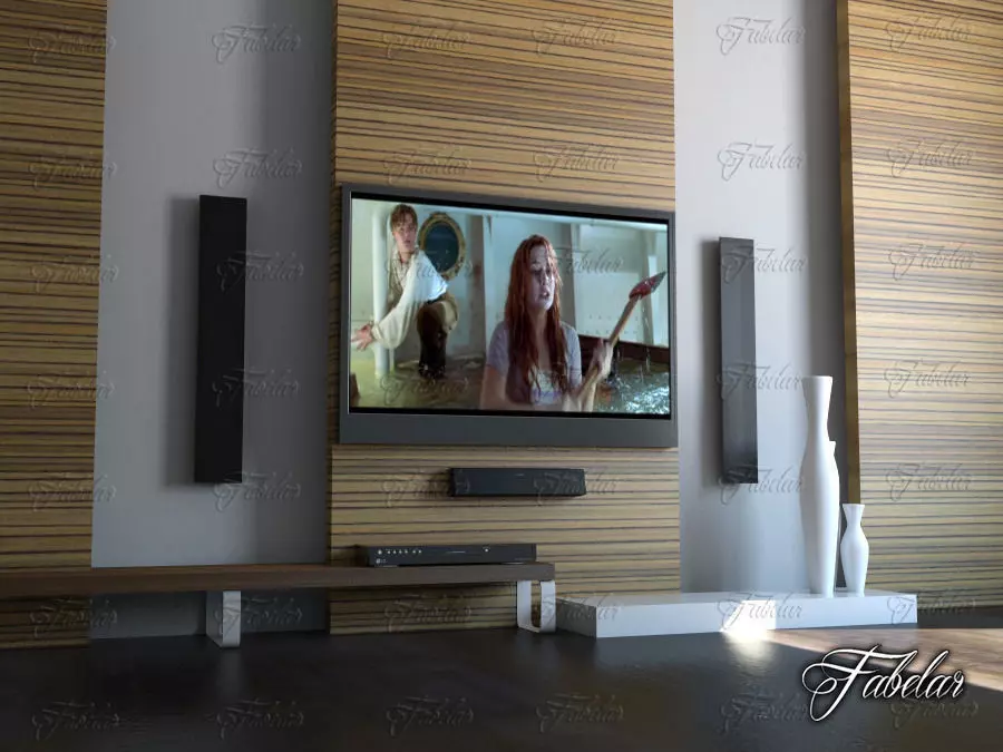 TV Cabinet 3D model