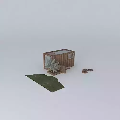 An office at Dhaka 3D model