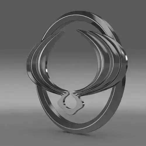 Ssang Yong Logo 3D model