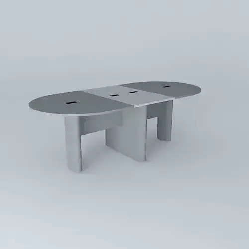 Meeting table Oval Free 3D model
