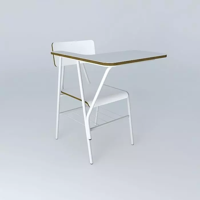 University portfolio Free 3D model_0