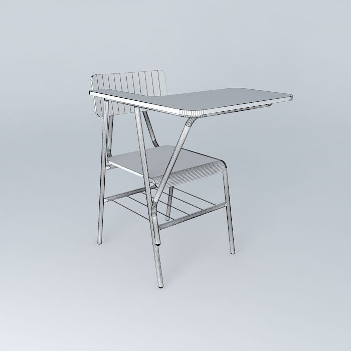 University portfolio Free 3D model_3