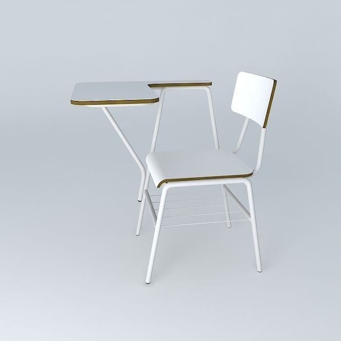 University portfolio Free 3D model_2