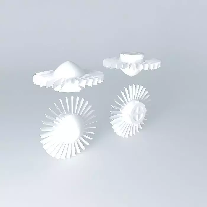 model flower Free 3D model_0