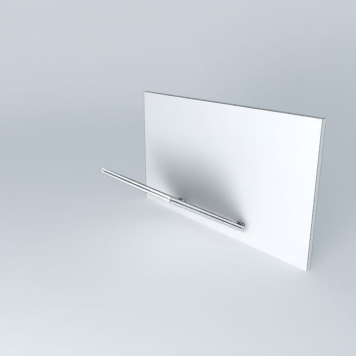 wall table Free 3D model_4