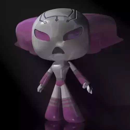 ProtoGirl Robot Character Female RIGGED