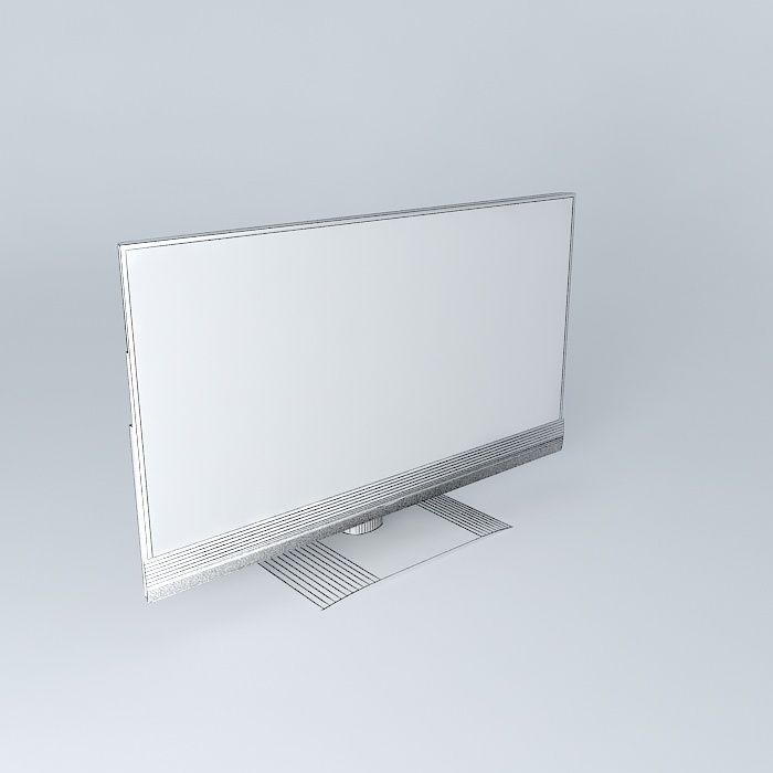Led TV 4 3D model_3