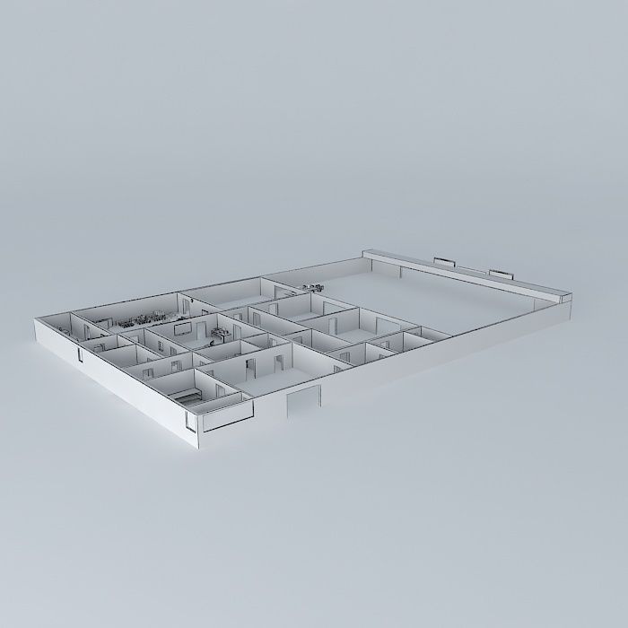 Computer store 3D model_6