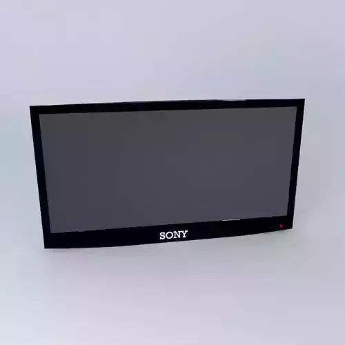 LCD TV 2 Free 3D model