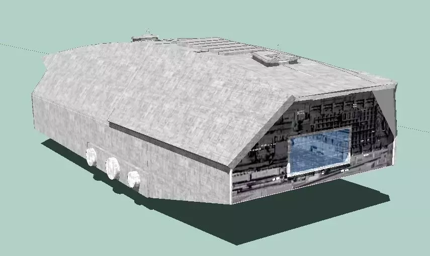 Kuat CNK transport - Star Wars Free 3D model