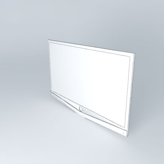 Plasma TV LG 3D model_4