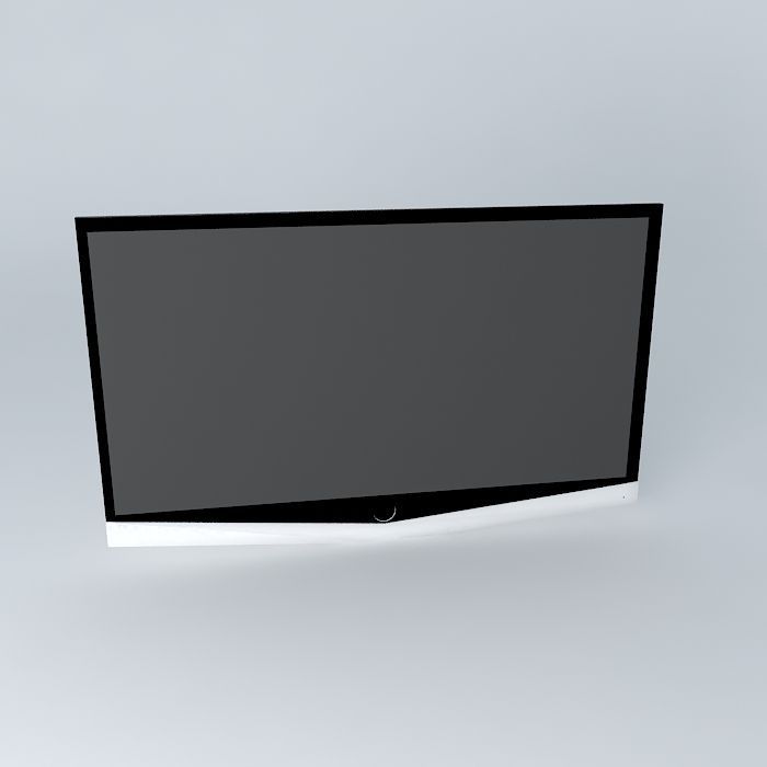 Plasma TV LG 3D model_2