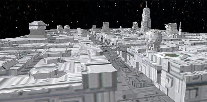 Death star trench - Star Wars  3D model