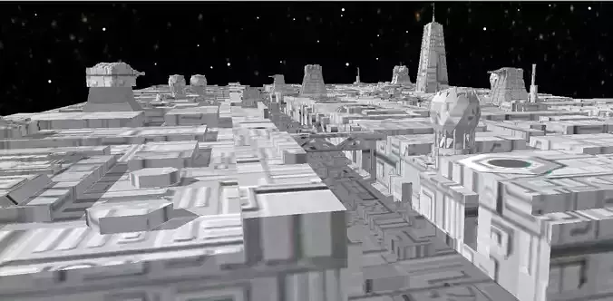 Death star trench - Star Wars 