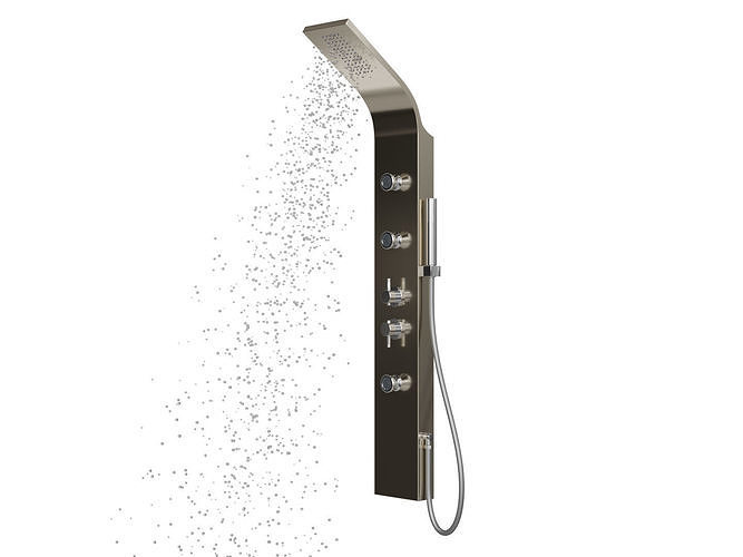 Banos Loft Shower Column 3D model