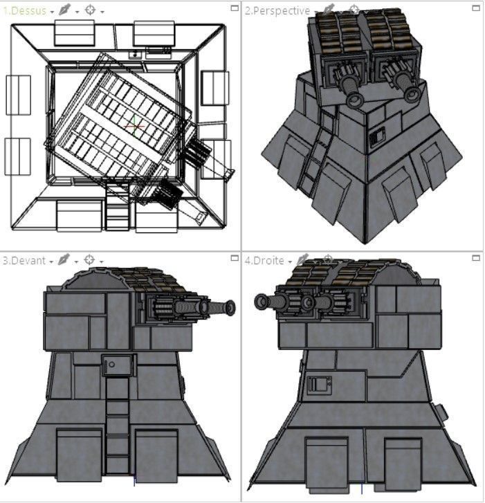STAR WARS - ALL STARSHIPS PACK Low-poly 3D model_9