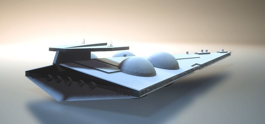 STAR WARS - ALL STARSHIPS PACK Low-poly 3D model_4