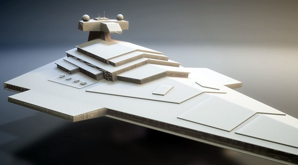 STAR WARS - ALL STARSHIPS PACK Low-poly 3D model_6