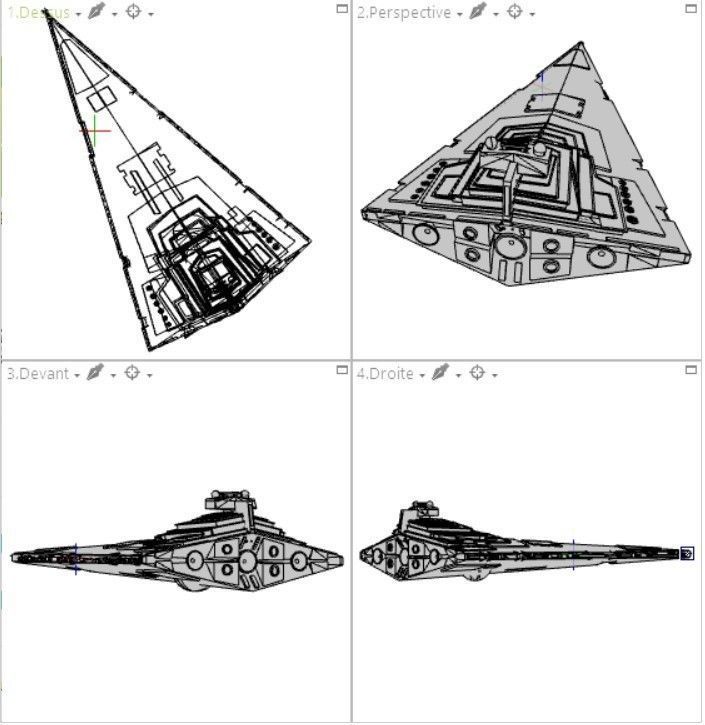 STAR WARS - ALL STARSHIPS PACK Low-poly 3D model_10