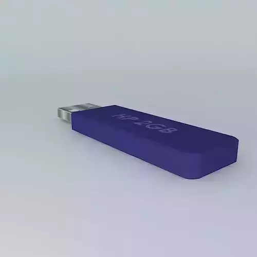HP USB Free 3D model