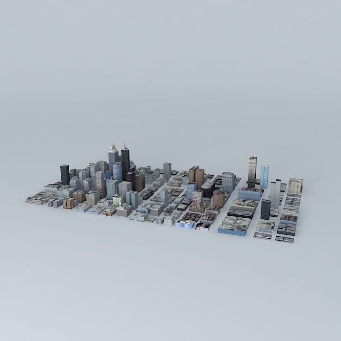 Big City 3D model_2