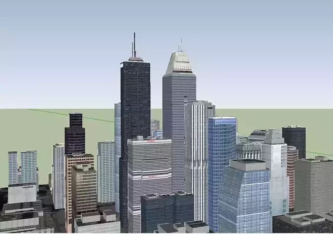 Big City 3D model