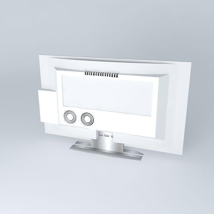LCD TV 3D model_1