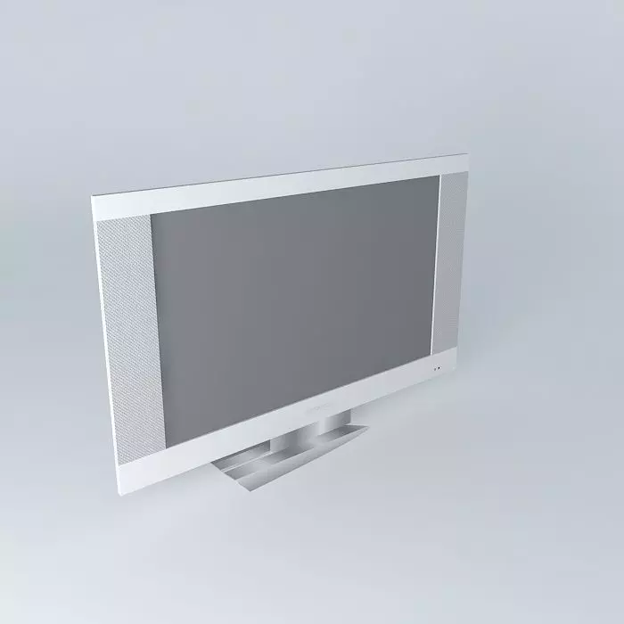LCD TV 3D model_0