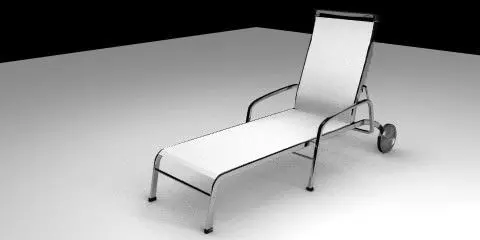 Beach Chair Free 3D model