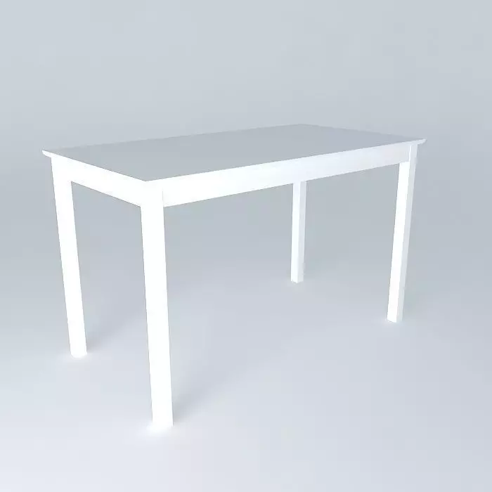 Writing Desk Free 3D model_0