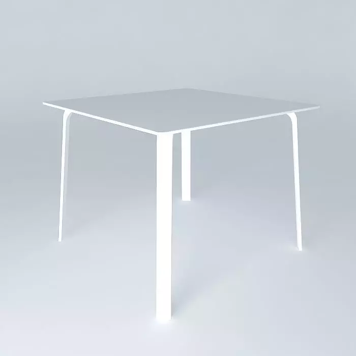 Table Dex Q Free 3D model_0
