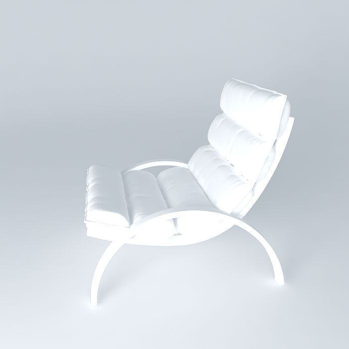 Armchair Archer Free 3D model_2