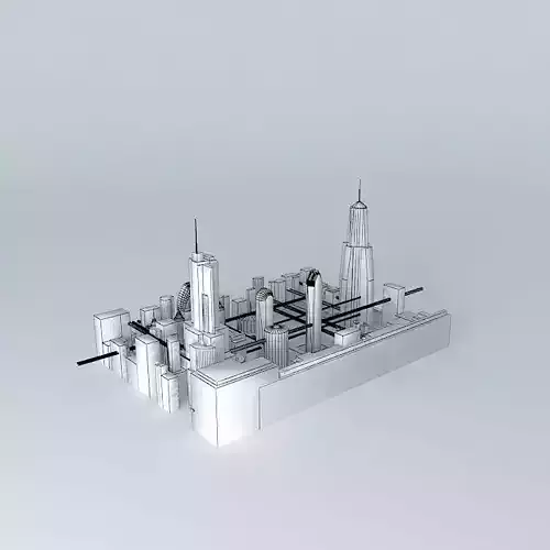 Coruscant city 2 - Star Wars 