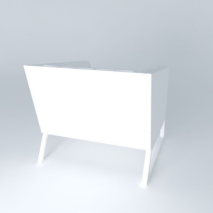 Armchair Combo Free 3D model_1