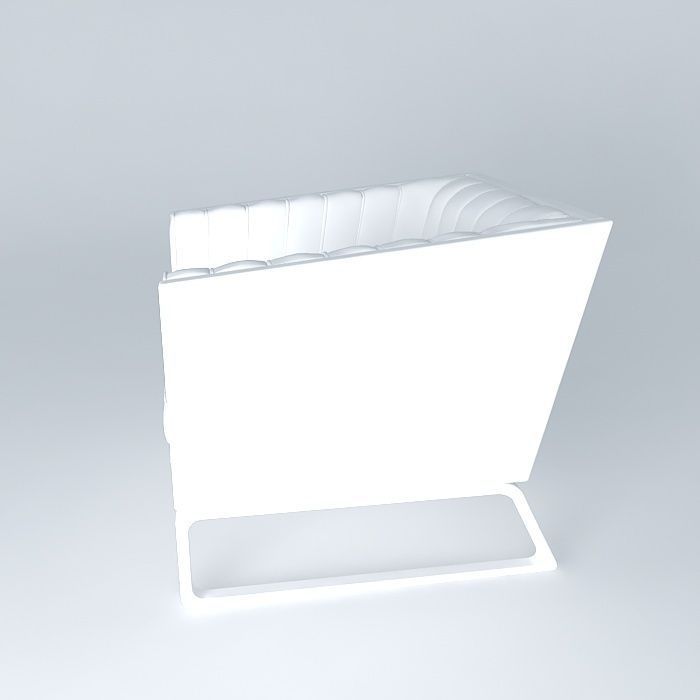 Armchair Combo Free 3D model_2