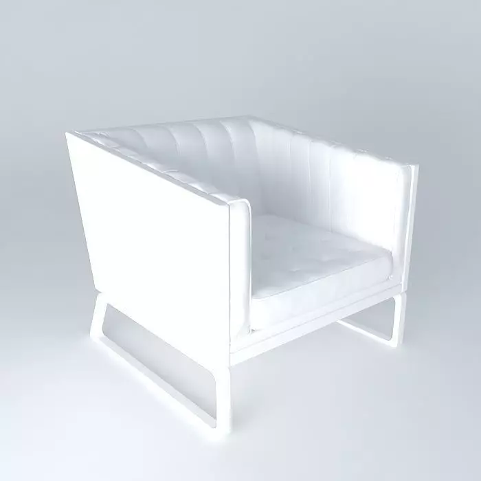 Armchair Combo Free 3D model_0
