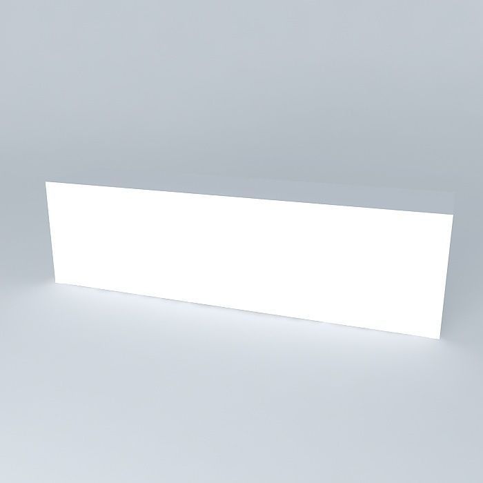 Four Drawer Chest Free 3D model_1