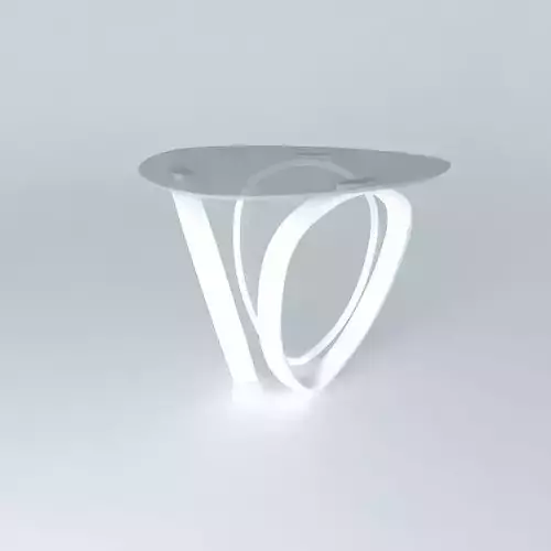 Table Elliptic Free 3D model