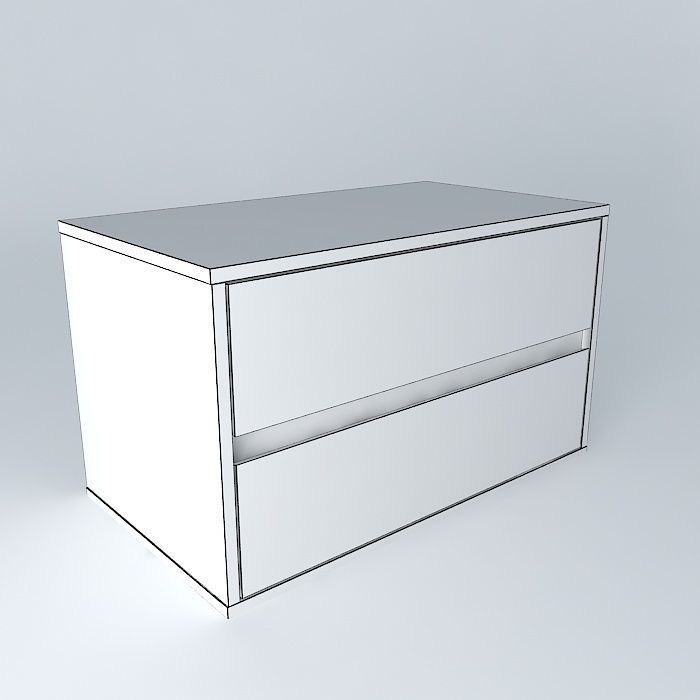 Stackable Chest Free 3D model_3