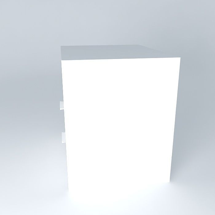 Chest Two Drawers A Free 3D model_2